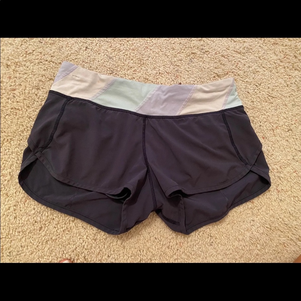 lululemon speed shorts